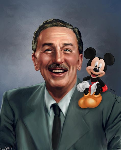 WALTER ELiAS ''WALT'' DiSNEY Mickey Mouse Kunst, Walter Elias Disney, Walt Disney Mickey Mouse, Retro Disney, Mickey Mouse Art, Disney Side, Film D'animation, Disney Favorites, Arte Disney