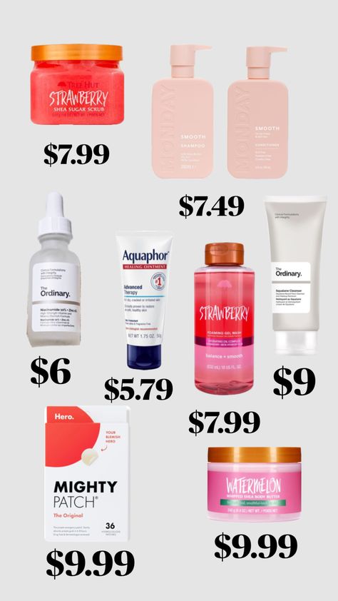 Best Walmart Products, Target Wishlist Ideas, Skincare Products Target, Self Care Items From Target, Target Cheap Finds, Ulta Beauty Skin Care, Cute Things From Target, Things To Buy Under $10, What To Get At Walmart