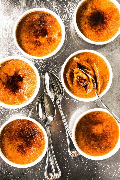 Cinnamon Creme Brulee, Pumpkin Pie Creme Brulee, Pecan Creme Brulee, Butternut Squash Creme Brulee, Winter Creme Brulee Flavors, Pumpkin Spice Creme Brulee, Thanksgiving Creme Brulee, Halloween Creme Brulee, Creme Brulee Oatmeal