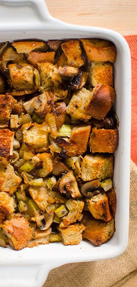 Single Serving Stuffing, Stuffing Recipes Small Batch, Small Stuffing Recipe, Small Batch Thanksgiving Sides, Small Batch Thanksgiving Recipes, Small Batch Vegetarian Recipes, Small Batch Stuffing Recipe, Small Batch Stuffing, Stuffing For Two