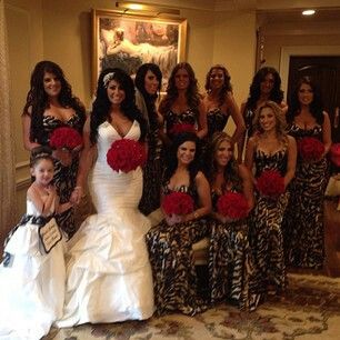 Tracy DiMarco Zebra Wedding, Animal Print Wedding, Leopard Wedding, Tracy Dimarco, Beauty And Beast Wedding, Zoo Wedding, Fancy Wedding Dresses, Fancy Wedding, Brides Wedding Dress