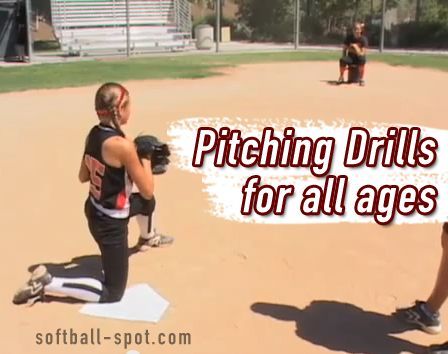 Softball Pitching Drills, Pitching Drills, Softball Cheers, Softball Workouts, Softball Crafts, Softball Pitcher, Softball Drills, Baseball Drills, Softball Pitching