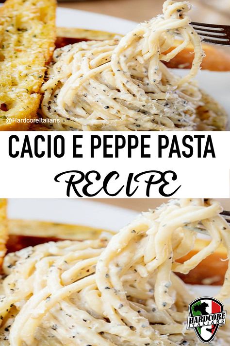 Caccio And Peppe, Caico De Pepp, Roman Dishes, Sicilian Style, Sides Recipes, Pasta Dinners, Cooks Illustrated, Tasty Pasta, Italian Cooking