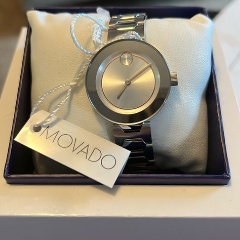 Movado Bold women's watch Movado Womens Watch, Movado Bold, Timeless Watches, New Career, Women's Watch, A Box, Full Set, Womens Watches, Career