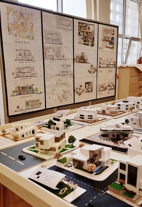 Architecture University Aesthetic, Architecture Student Model, Architecture Degree Aesthetic, Study Architecture Aesthetic, Architecture Portfolio For University, Maket Architecture Ideas, Architecture Vision Board, Maket Architecture Ideas Design, Study Model Architecture