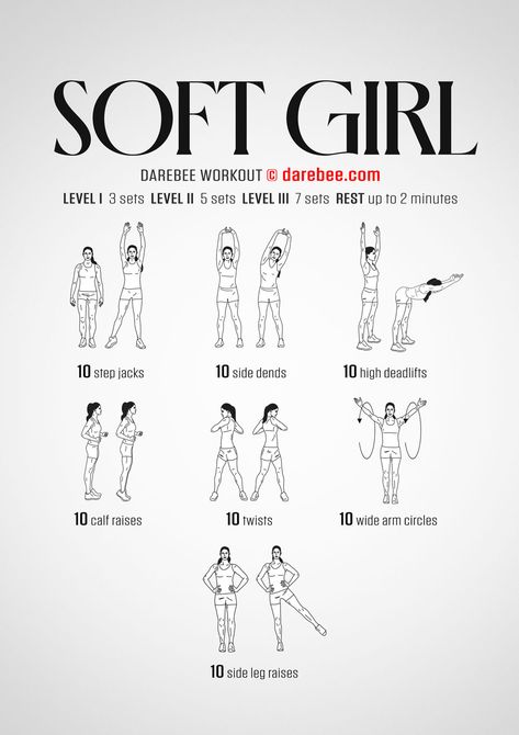 Basic At Home Workout, Full Body Quick Workout, Darebee Workout Women, Quiet Exercises, Cool Down Workout, Full Body Pilates, Quiet Workout, Gentle Workout, Workouts Cardio