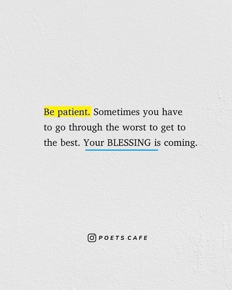 @poetstribe • Be Patient. 🌻 By @poetscafe #poetstribe • Threads Being Patient Quotes, Quotes About Being Patient, Patients Quotes, Patient Quotes, Be Patient Quotes, Christian Quotes Scriptures, Patient Person, Tea Quotes, Strong Mind Quotes