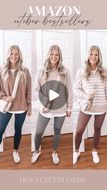 Kara Poore | Charleston Blogger on Instagram: "Here are my @amazon bestsellers for October! Comment LINK below and I’ll send you the direct link to shop these looks!  #amazonfashion #amazonfashionfinds #founditonamazon #amazonfinds #amazonhaul #amazonfavorites #amazonmusthaves #amazonshopping #amazoninfluencer #amazoninfluencerprogram #neutraloutfits #momstyle #momsofinstagram #affordablefashion #affordablestyle #styleover30 #trendingstyle #trendyfashion  amazon set, amazon look, amazon outfit, amazon finds, amazon style, casual style, casual outfit, casual outfit ideas, style over 30, style tips, style hacks" Midsize Amazon Outfits, Amazon Winter Outfits 2024, Midsize Outfits Amazon, Amazon Influencer Outfits, Fall Maternity Outfits Amazon, Amazon Outfits Women, Outfit Amazon Finds, Amazon Fall Outfits, Amazon Pregnancy Outfits