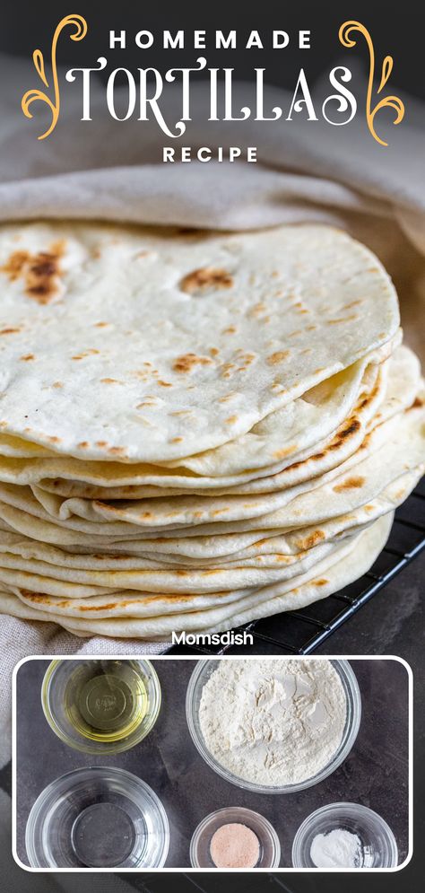 Homemade Tortilla Shells, Salty Cocina Recipes Tortillas, White Tortilla Recipes, Tacos Tortilla Recipe, Fresh Tortillas Homemade, Wrap Recipes Tortilla, Taco Tortilla Recipe, Healthy Tortillas Recipes, How To Make Tortilla Wraps