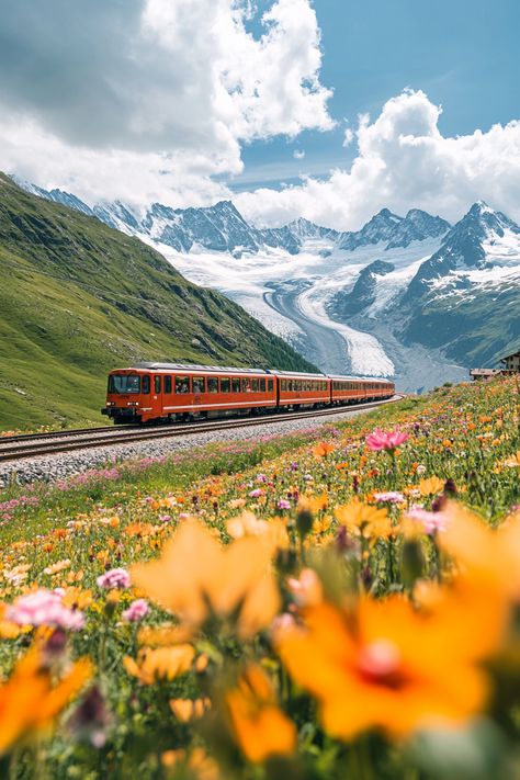 Experience the charm of family travel as you journey along the breathtaking route of the Bernina Express in this captivating video. This adventure takes you from Tirano, Italy to St. Moritz, Switzerland, showcasing stunning glacier views and quaint towns. Families will appreciate the delicious local foods, unique cultural insights, and tips on seating for the best views. Whether you're planning a culinary adventure or simply seeking beautiful landscapes, this video is sure to inspire your next getaway. Discover more travel tips in the blog. #FamilyTravel #BerninaExpress Swiss Alps Train, Tirano Italy, Switzerland Train, Switzerland Food, Swiss Train, St Moritz Switzerland, Bernina Express, North Italy, Scenic Train Rides