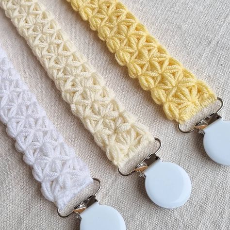 Crochet Pacifier Clip Pattern, Baby Shower Gift, Jasmine Stitch, Digital Pattern, Crochet Paci Clip, Pacifier holder, Crochet Pattern, PDF Crochet Pacifier Clip Pattern, Pacifier Holder Crochet, Crochet Pacifier Holder, Crochet Pacifier, Crochet Pacifier Clip, Pacifier Strap, Paci Clip, Baby Pacifier Clip, Pacifier Holder