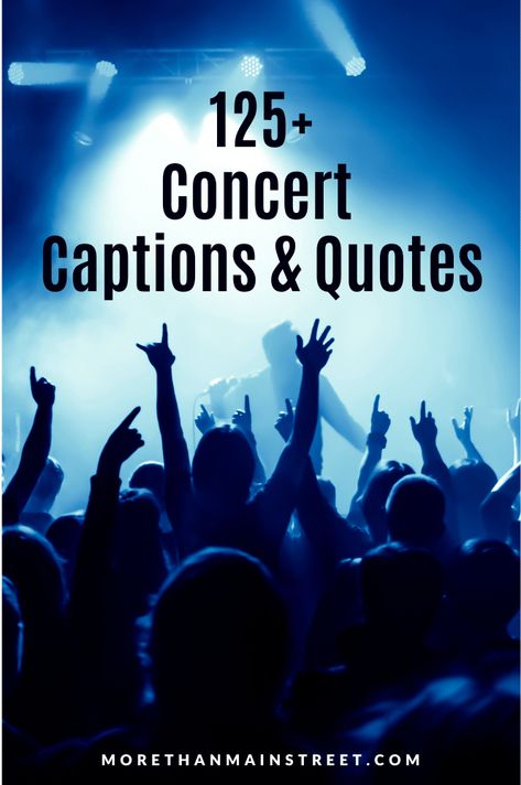 Can't think of a good Insta caption for your fave concert? Check out our huge collection of concert Instagram captions and quotes. Concert captions ideas | concert captions short | concert captions funny | concert captions country | concert captions for Instagram | concert quotes | concert quotes for Instagram | concert captions for Instagram stories | concert captions for instagram | IG captions | Insta captions | social media captions | music captions | festival captions Concert Buddy Quote, Concert Night Captions, Concert Photo Dump Captions, Funny Concert Signs Ideas, Quotes About Concerts, Country Concert Quotes, Concert Quotes Instagram, Concert Insta Captions, Concert Ig Captions