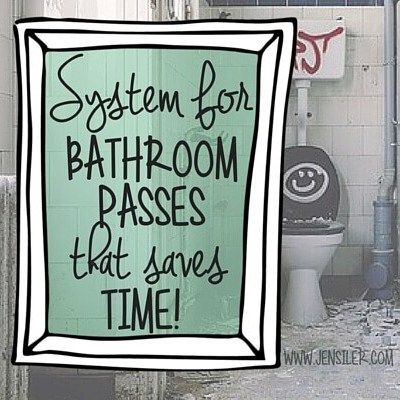 Bathroom Procedures, Classroom Passes, Bathroom Pass, Classroom Bathroom, High School Science Teacher, Effective Classroom Management, School Bathroom, Drawing Black And White, White Tips