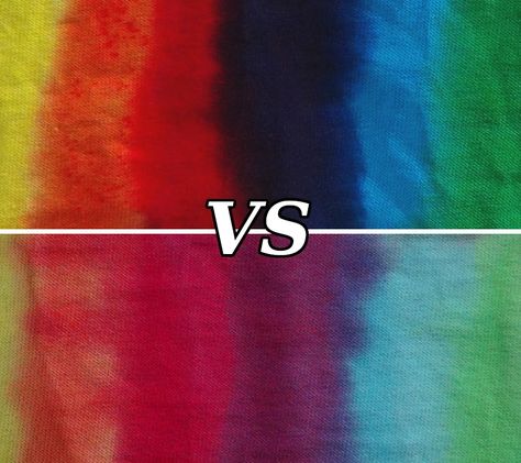 Tie Dye Wet Vs Dry, Wet Vs Dry Tie Dye Technique, How To Reverse Tie Dye, Rit Tie Dye, Tie Dye Tips, Homemade Tie Dye, Diy Tie Dye Designs, Tie Dye Patterns Diy, Dyed Tips