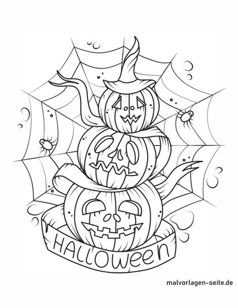 Disfarces Halloween, Halloween Pumpkin Coloring Pages, Halloween Coloring Pages Printable, Cute Halloween Coloring Pages, Free Halloween Coloring Pages, Halloween Coloring Sheets, Halloween Printables Free, Pumpkin Coloring Pages, Halloween Coloring Book