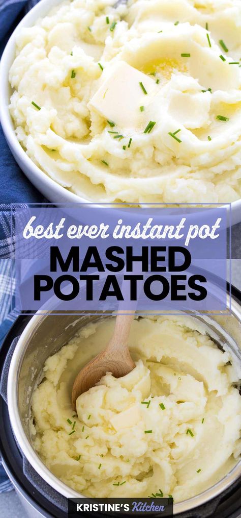 Pressure Cooker Mashed Potatoes, Pressure Cooker Potatoes, Instant Pot Mashed Potatoes, Neuer Wallpaper, Buttery Mashed Potatoes, Toast Pizza, Easy Mashed Potatoes, Homemade Mashed Potatoes, Mashed Potatoes Recipe