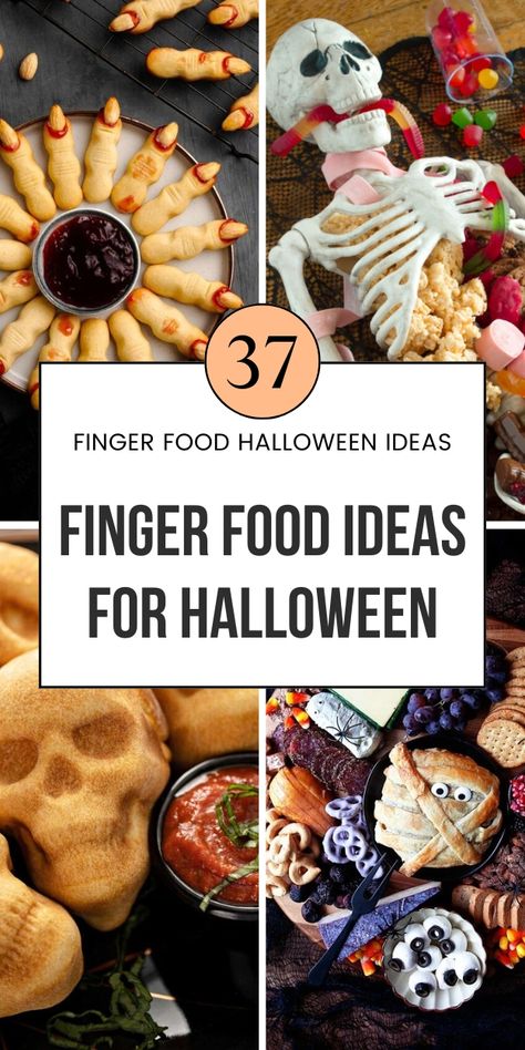 finger food ideas for halloween PIN 1 Food To Take To Halloween Party, Halloween Party Ideas For Adults Food, Halloween Food Ideas Crockpot, Healthy School Halloween Snacks, Black Noodles Halloween, Spooky Finger Foods For Halloween Party, Easy Appetizers For A Party Halloween, Easy Halloween Potluck Ideas Food, Finger Hotdogs Halloween