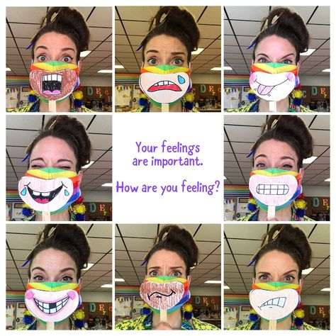 Cassie Stephens: Let's Make Mask Emotions! Paper Plate Emotion Masks, Art With Emotion, Emotions Art Activities, Different Emotions Drawing, Emotion Art For Kids, Emotion Craft, Emotion Masks, Emotion Mask, Emotions Drawing