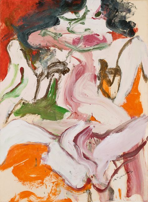 Willem de Kooning, Woman as Landscape Tachisme, Abstract Expressionist Art, Barnett Newman, Expressionist Artists, Willem De Kooning, Expressionist Art, Action Painting, Royal Academy Of Arts, Art Brut