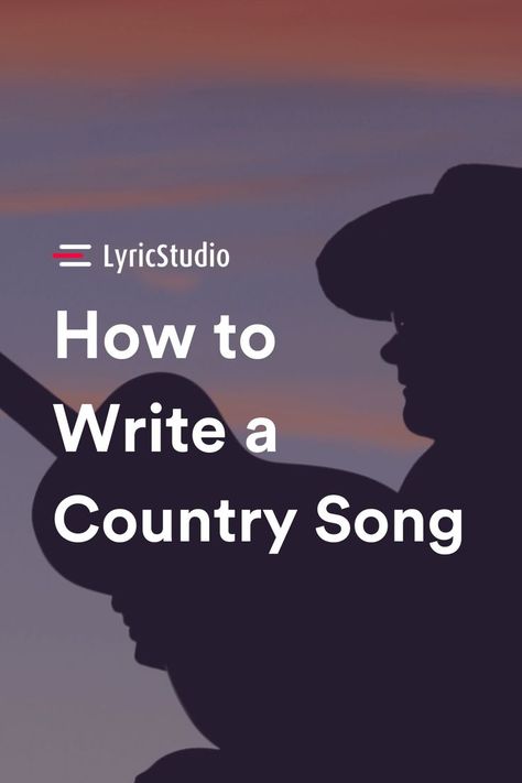 Are you an aspiring country songwriter? Learning how to write a country song just may be easier than you think. #countrymusic #countrylyrics #countrysong #howtowriteacountrysong Song Lyrics, Country Music, Country Lyrics, Country Song Lyrics, Writing Song Lyrics, Country Song, Country Songs, Cool Countries, Songwriting