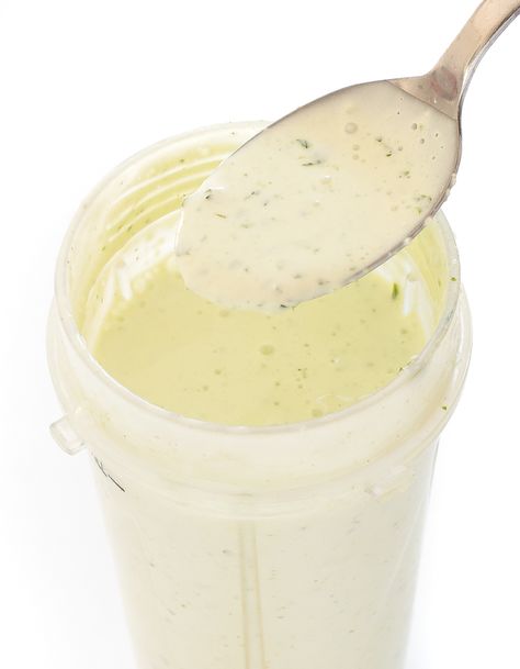 Jalapeno Ranch Dressing with Honey (Ready in 5 Minutes!) - Chef Savvy Jalapeno Salad, Easy Homemade Salad, Honey Jalapeno, Honey Salad Dressing, Jalapeno Ranch Dressing, Easy Homemade Salad Dressing, Honey Dressing, Jalapeno Sauce, Quick Dishes