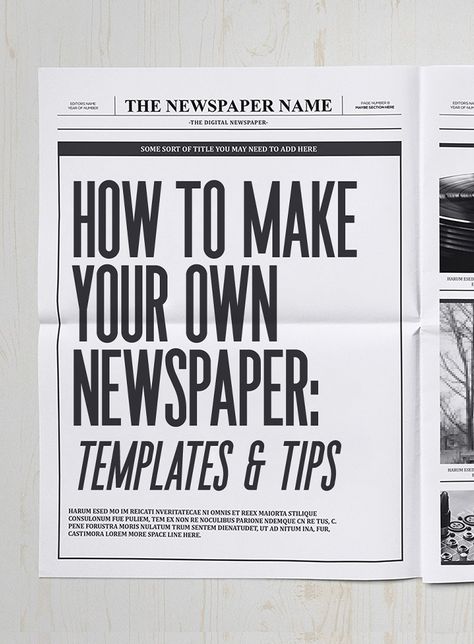 How to Make Your Own Newspaper: Templates & Tips how #to #make #your #own #newspaper: #templates #& #tips Newspaper Ideas School, Newspaper Article Ideas, Newspaper Logo Design Ideas, School Newspaper Template, How To Make A Newspaper, Newspaper Headlines Design, Newspaper Style Design, Free Newspaper Templates Editable, Newspaper Design Aesthetic