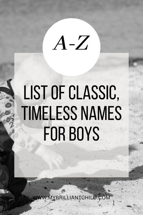 An A-Z list, with meanings, of handsome, classic, vintage names for boys. Vintage Names Boy, Traditional Boy Names, Classic Baby Boy Names, Classic Boy Names, Old Fashioned Boy Names, Vintage Boy Names, Old Fashioned Baby Names, Names And Meanings, Vintage Baby Names