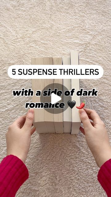 Sara - Mystery Book Club on Instagram: "5 Suspense thriller books with a side of dark romance 🖤 I haven’t been able to film any new content this week, so I am re-posting an old favorite with a few changes ❤️ These books contain adult content, so please read at your own risk 🙈 The thriller plot is still the core for all these books. 1. Little Secrets by Jennifer Hillier 2. The Night She Disappeared by Lisa Jewell 3. The Housemaid by Freida McFadden 4. Blood Orange by Harriet Tyce 5. Verity by Colleen Hoover Do you like a side of romance in your thrillers? #littlesecrets #jenniferhillier #thenightshedisappeared #lisajewell #thehousemaid #freidamcfadden #harriettyce #verity #colleenhoover #thrillerbooks #psychologicalthriller #suspensethriller #darkromance #darkromancebooks # Thriller Books With Romance, Mystery And Romance Books, The Housemaids Secret, Spicy Thriller Books, Books To Read If You Like Colleen Hoover, Best Books To Read Fiction, Still With You Book, Good Fiction Books To Read, Romance Thriller Books