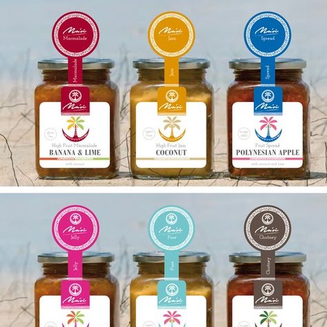 Food Label Design Stickers Jar, Jar Labels Design, Kolang Kaling, Pickle Brands, Nut Jar, Jam Label, Jar Packaging, Bottle Design Packaging, Bottle Label Design