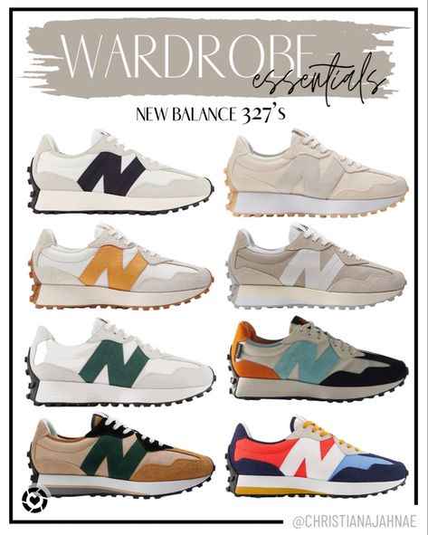 Sneakers 2023 New Balance, New Balance 2023 Women, New Balance 327 Colors, New Balance Retro Sneakers, Best New Balance Shoes Women, Styling New Balance 327, Nb 327 Women Outfit, New Balance 327 Outfit Men, New Balance Women Outfit