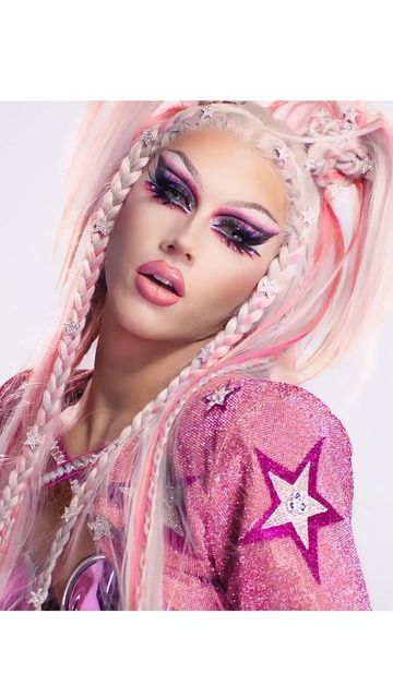 Sugar Drag Queen, Sugar And Spice Drag Queens, Coyle Twins, Maquillaje Drag Queen, Queen Outfits, Drag Queen Outfits, Light Aesthetic, Braut Make-up, Bratz Doll