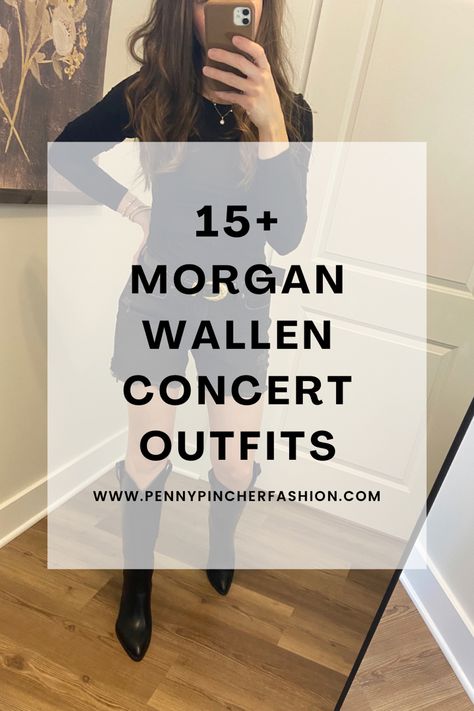 What to wear to a morgan wallen concert Tank Top Concert Outfit, Morgan Wallen Outfit Ideas For Concert, Country Concert Outfit Leather Shorts, Morgan Wallen Concert Outfit Women, Ryan Bingham Concert Outfit, Outfit Ideas For Morgan Wallen Concert, Cute Outfits For A Country Concert, Outfit For Morgan Wallen Concert, Country Concert Outfit Morgan Wallen