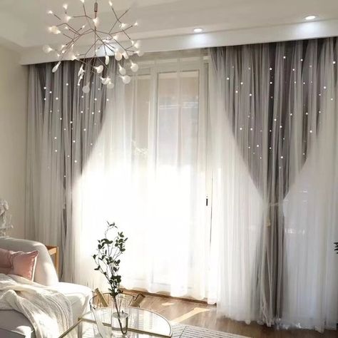 Cloth Curtains, European Style Homes, Living Room Decor Curtains, European Home Decor, Romantic Home Decor, Curtains For Living Room, Curtains Living, Custom Drapes, Blackout Drapes