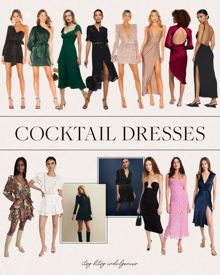 Autumn Cocktail Outfit, Dress For Night Party Classy, Cocktail Evening Dress, Old Money Cocktail Party Dress, Cocktail Day Dress, Jewelry For Cocktail Dress, Cocktail Dress Ideas Parties, Cocktail Dress 40 Year Old, Cocktail Night Dress