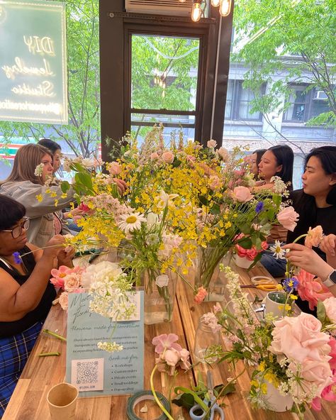 Floral arranging and pearl bracelet making workshop was a success❤️ Thank you @thepearlcreationsnyc for providing a beautiful space for an intimate workshop 🫶 Stay tuned for future workshops🌷 Will you attend one? #floralarrangement #nycworkshop #nycflowerworkshop Floral Arrangement Workshop, Florist Workshop, Flower Arrangement Workshop, Floral Workshop, Flower Workshop, Nyc Florist, Floral Arranging, Floral Shop, 2025 Vision