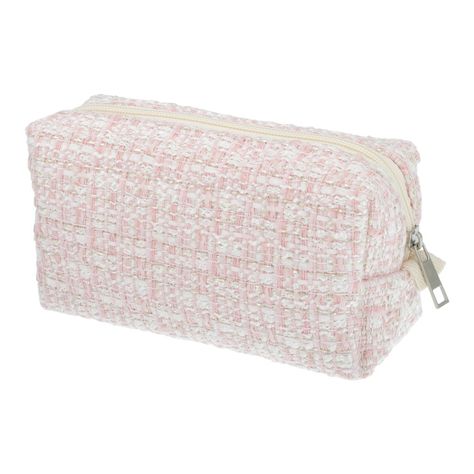 Item Function: 1. Made of good quality material, dirt-resistant and easy to clean. You can use it as a toiletries bag, storage bag, travel bag, bathroom receipt bag, and makeup receipt. 2. The makeup brushes storage bag with metal zipper pulls keeps your items safe and organized, after unzipping, all items can be seen, and can be selected quickly, with no need to dump and search like traditional cosmetic bags. 3. It is easy to store small items, makeup brushes, etc, to make your daily make-up, e Love Shack Fancy Makeup Bag, Makeup Bag Pouch, Makeup Bag Target, Random Items To Buy, Small Makeup Bags, Brandy Melville Makeup Bag, Pencil Bag Aesthetic, Flower Makeup Bag, Makeup Brushes Storage