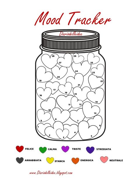 Jars Of Mood, Anime Mood Tracker, How I See Myself Jar Template, Mood Tracker Template Printable, Mood Jar, Jar Mood, Jar Of Template, Jars Of Happiness, Cute Mood Tracker