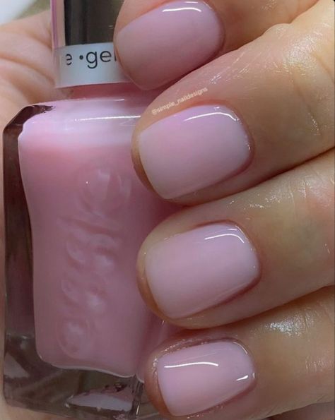 love love love this shade (linked) Milky Nails, Manicure Inspiration, Cute Gel Nails, Soft Nails, Pink Nail Polish, Nagel Inspo, Pink Nail, Cat Kuku, Fire Nails