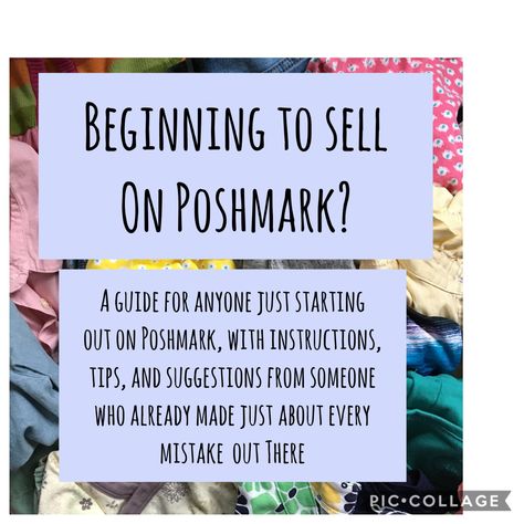 Poshmark Bio Ideas, Clothing Resale, Reselling Tips, Poshmark Business, Money Making Projects, Sell On Poshmark, Selling Clothes Online, Poshmark Tips, Reselling Clothes