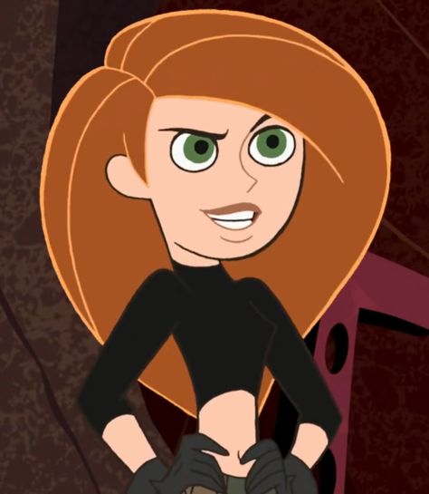 Kim Possible is the protagonist of Disney's 2002-2007 animated television program of the same name. Kim is a high school student and freelance troubleshooter. She is unusual in this field of work due to the fact that she doesn't use a secret identity. Kim comes from Middletown and lives there with her parents and her younger twin brothers. When Kim was a toddler, she met a boy named Ron Stoppable on her first day of preschool, where the two began their lifelong friendship. Tv And Movie Characters, Me Characters 6, Animated Characters From Movies, Twins Day Ideas For School, Working Out Cartoon, Women Cartoon Characters, Characters From Cartoons, Character Day Ideas, Kim Possible Costume