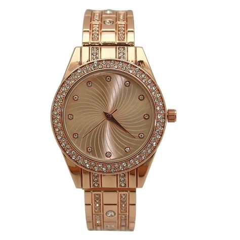 Rose gold watch