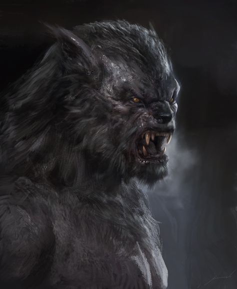 Lycanthropes, Antonio J. Manzanedo on ArtStation at https://www.artstation.com/artwork/GG5x1 Ware Wolf, Game Station, Werewolf Art, Vampires And Werewolves, Seni 3d, Creatures Of The Night, Fantasy Paintings, Fantasy Monster, Mythical Creatures Art