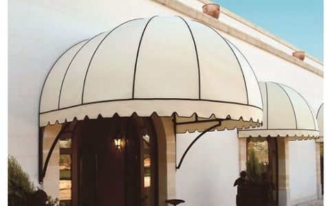 Awning Over Door, Canvas Awnings, Retractable Shade, Shade House, Hotel Entrance, Window Awnings, Covered Pergola, Deco Boheme, Shop Front Design