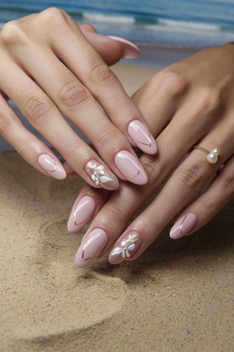 Embrace the elegance of almond pink nails this summer with this stunning nail art design that combines soft pink hues with a high gloss finish. The almond shape not only enhances the beauty of your nails but also adds a touch of sophistication. For a playful twist, consider incorporating subtle rhinestones that sparkle like summer sunshine. Transform your look with this hot trend, making your natural nails shine with confidence. #PinkNails #NailArt #SummerNails Almond Pink Nails, Summer Nail Art, Nail Art Designs Summer, Summer Sunshine, Almond Shape, Nail Art Summer, Summer Nail, Nail Art Design, Natural Nails