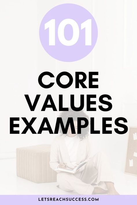 Looking for a list of core values examples? Here are 101 of them. You'll also learn what core values are and how to define yours: How To Find Core Values, List Of Core Values, Personal Qualities List, Core Values And Beliefs, What Are Core Values, Examples Of Values, Personal Core Values List, Core Values Design, Personal Values List