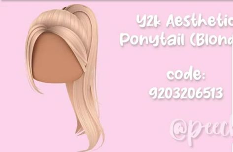 Brown And Blonde Hair Codes For Berry Ave, Bloxburg Blonde Hair Codes Ponytail, Roblox Blonde Ponytail Code, Bloxburg Blonde Hair Codes, Berry Avenue Codes Hair Blonde, Roblox Blonde Hair Codes, Berry Avenue Outfit Codes Y2k, Roblox Hair Codes, Blonde Hair Roblox