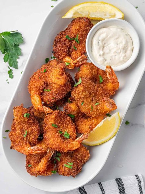 Breaded Butterfly Shrimp, Butterfly Shrimp, Calamari Recipes, Brown Butterfly, Popcorn Shrimp, Breaded Shrimp, Crispy Shrimp, Curry Shrimp, Frozen Shrimp