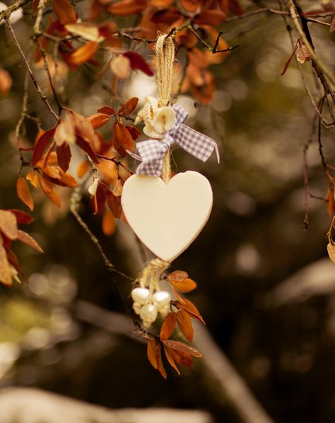 October Country, Airbrush Art, Autumn Beauty, Heart Ornament, Personalized Journal, Autumn Garden, Photographic Art, Red And Gold, Color Themes