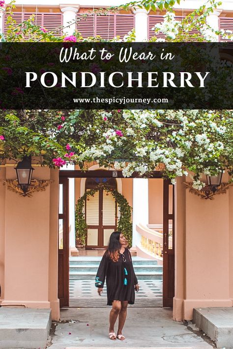 Pondicherry Looks, Dresses For Pondicherry, Caption For Pondicherry Trip, Pondicherry Trip Outfits, Dress To Wear In Pondicherry, Photo Ideas In Pondicherry, Pondy Trip Outfit, Outfits For Pondicherry, Pondicherry Dress Ideas