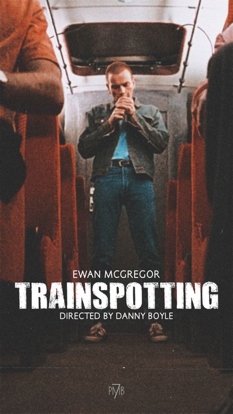 Renton Trainspotting Style, Trainspotting Movie Poster, Trainspotting Wallpaper, Ewan Mcgregor Trainspotting, Renton Trainspotting, Trainspotting Poster, Timothy Goodman, 1990s Films, Big Television